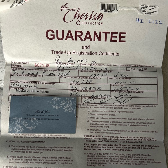 OVER 1 CTW DIAMOND RING SET WITH DIAMOND HEART ON THE SIDES. - Picture 15 of 16